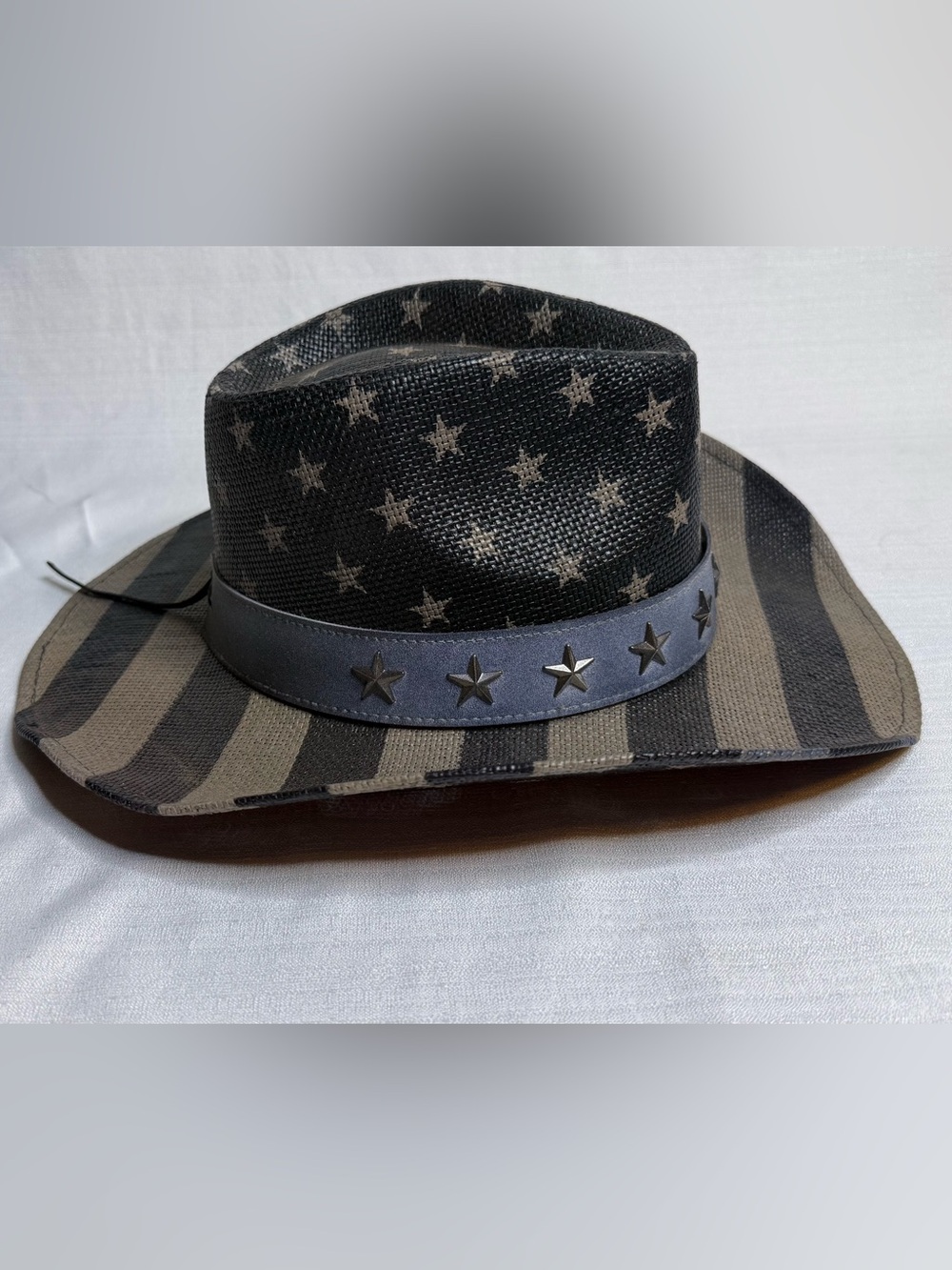 Goldcoast Old Glory Cowboy Hat American Flag Stars Stripes Western Sunwear - Picture 3 of 9